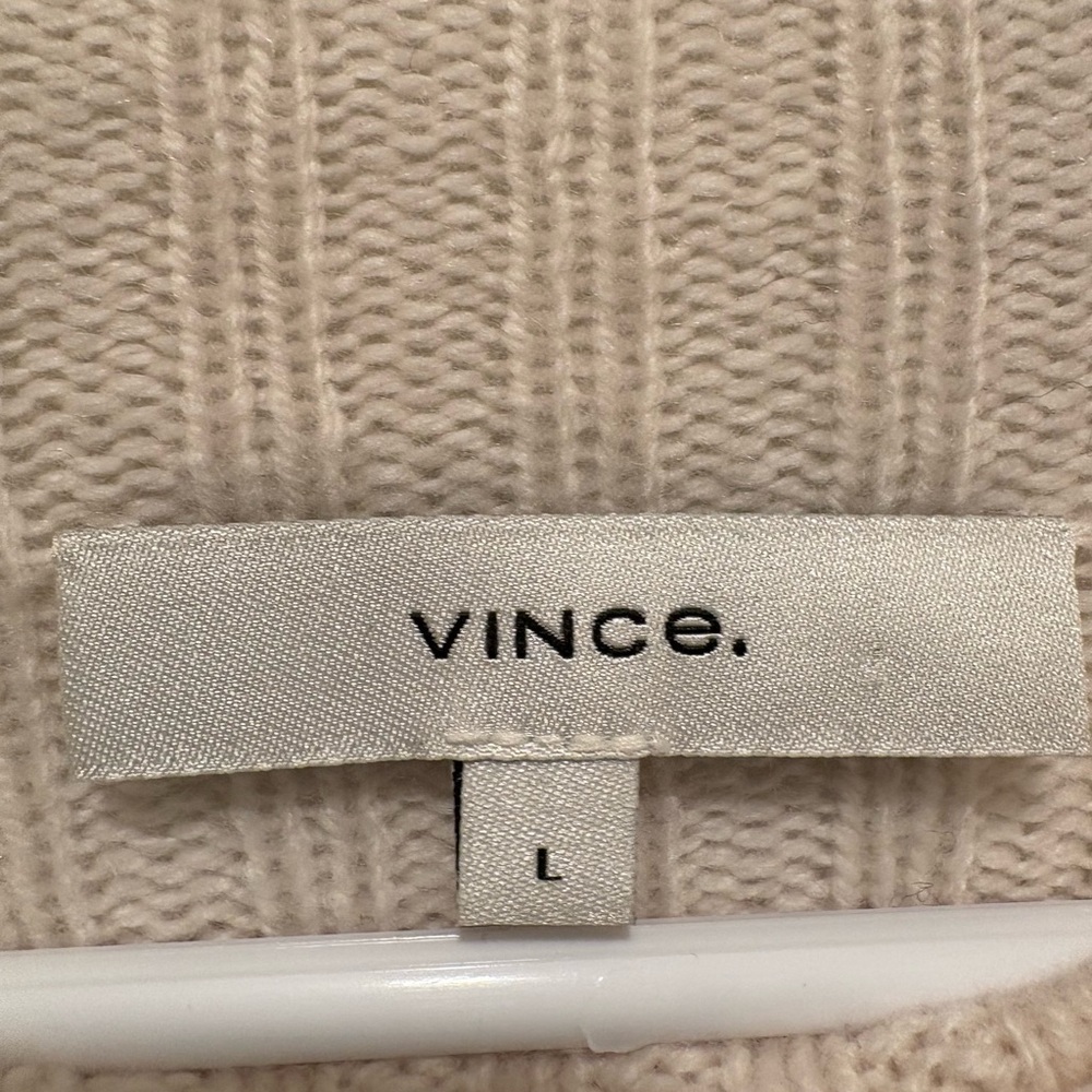 Vince Women's Wool Mock Neck Sweater - Picture 3 of 7